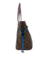 Neverfull Totem, 1.200€, Bolso, Azul/Marrón/Morado, Canvas - General, Vista inferior